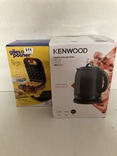 2 X ITEMS TO INCLUDE KENWOOD DAWN COLLECTION 1.7L KETTLE