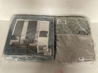 2 X ITEMS TO INCLUDE PAOLETTI VERONA LINED READYMADE CURTAINS