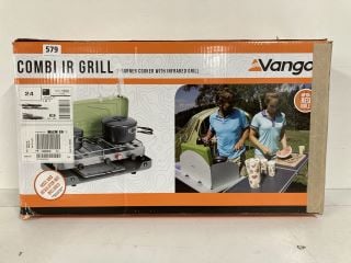 VANGO COMBI IR GRILL 2-BURNER COOKER WITH INFRARED GRILL