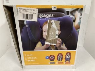 JOIE STAGES GROUP 0+/1/2 3 SEATS IN 1 CAR SEAT SET - RRP £100