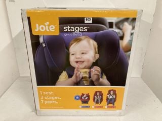 JOIE STAGES GROUP 0+/1/2 3 SEATS IN 1 CAR SEAT SET - RRP £100