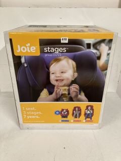 JOIE STAGES GROUP 0+/1/2 3 SEATS IN 1 CAR SEAT SET - RRP £100