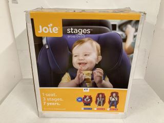 JOIE STAGES GROUP 0+/1/2 3 SEATS IN 1 CAR SEAT SET - RRP £100