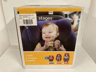 JOIE STAGES GROUP 0+/1/2 3 SEATS IN 1 CAR SEAT SET - RRP £100