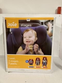 JOIE STAGES GROUP 0+/1/2 3 SEATS IN 1 CAR SEAT SET - RRP £100