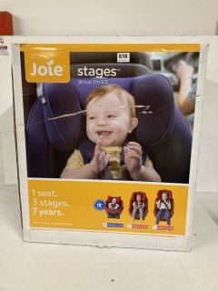 JOIE STAGES GROUP 0+/1/2 3 SEATS IN 1 CAR SEAT SET - RRP £100