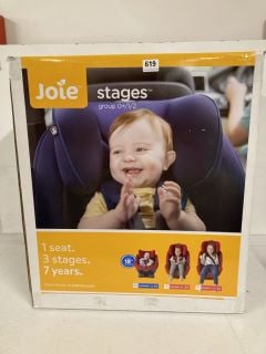 JOIE STAGES GROUP 0+/1/2 3 SEATS IN 1 CAR SEAT SET - RRP £100