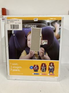 JOIE STAGES GROUP 0+/1/2 3 SEATS IN 1 CAR SEAT SET - RRP £100