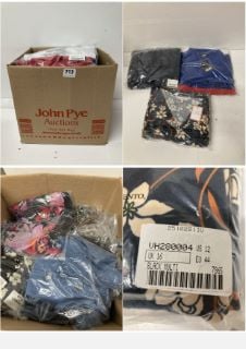 BOX OF PREMIUM CLOTHING IN VARIOUS SIZES & DESIGNS