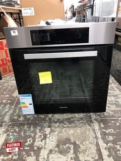 MIELE SINGLE ELECTRIC OVEN MODEL H2265-1B RRP £629 (EX-DISPLAY)