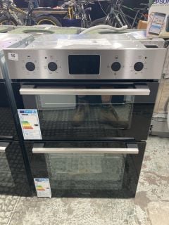 ZANUSSI DOUBLE ELECTRIC OVEN MODEL ZKHNL3X1 RRP £509 (EX-DISPLAY)