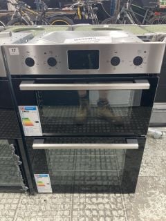 ZANUSSI DOUBLE ELECTRIC OVEN MODEL ZKHNL3X1 RRP £509 (EX-DISPLAY)