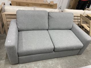 JOHN LEWIS TWO-SEATER FABRIC SOFA IN GREY