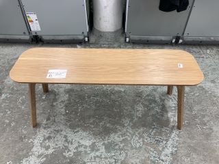 JOHN LEWIS ANYDAY WOODEN BENCH