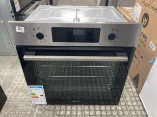 ZANUSSI SINGLE ELECTRIC OVEN MODEL ZOHCX3X2 RRP £359 (EX-DISPLAY)