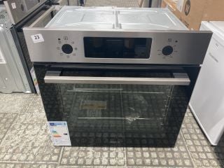 ZANUSSI SINGLE ELECTRIC OVEN MODEL ZOHCX3X2 RRP £359 (EX-DISPLAY)