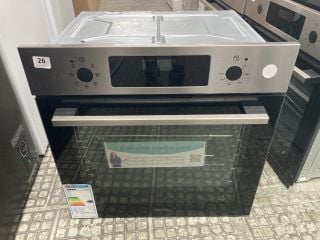 ZANUSSI SINGLE ELECTRIC OVEN MODEL ZOHCX3X2 RRP £359 (EX-DISPLAY)