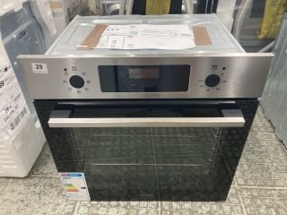 ZANUSSI SINGLE ELECTRIC OVEN MODEL ZOHCX3X2 RRP £359 (EX-DISPLAY)