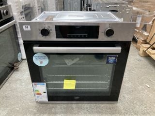 BEKO SINGLE ELECTRIC OVEN MODEL BBIE22300XFP RRP £229 (EX-DISPLAY)