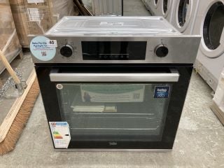 BEKO SINGLE ELECTRIC OVEN MODEL BBIE22300XFP RRP £229 (EX-DISPLAY)