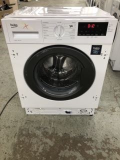 BEKO INTEGRATED 8KG WASHING MACHINE MODEL WTIK76121 RRP £259 (EX-DISPLAY)