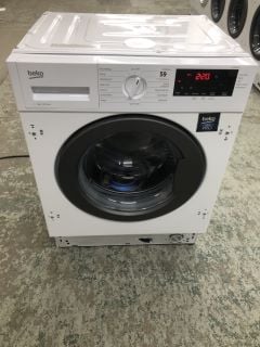 BEKO INTEGRATED 8KG WASHING MACHINE MODEL WTIK76121 RRP £259 (EX-DISPLAY)