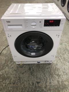 BEKO INTEGRATED 8KG WASHING MACHINE MODEL WTIK76121 RRP £259 (EX-DISPLAY)