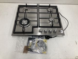 ZANUSSI FOUR RING GAS HOB MODEL ZGM66424XX RRP £249 (EX-DISPLAY)