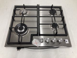 ZANUSSI FOUR RING GAS HOB MODEL ZGM66424XX RRP £249 (EX-DISPLAY)