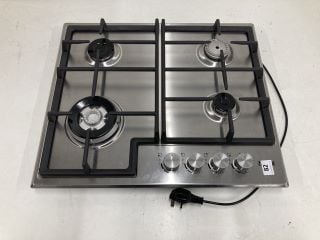 ZANUSSI FOUR RING GAS HOB MODEL ZGM66424XX RRP £249 (EX-DISPLAY)