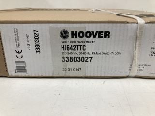 HOOVER INDUCTION HOB (EX-DISPLAY)