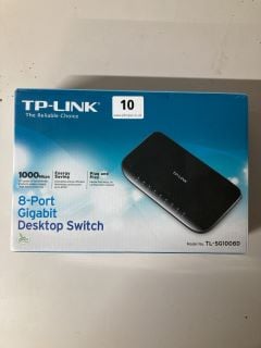 TP LINK 8 PORT GIGABIT DESKTOP SWITCH (SEALED)