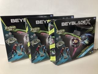 3 X BEYBLADE COMBAT SETS