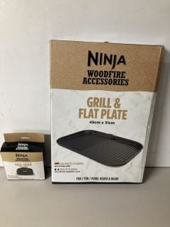 NINJA GRILL AND FLAT PLATE AND GRILL COVER