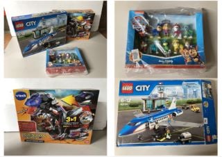 3 X TOY SETS TO INCLUDE LEGO CITY AIRPORT