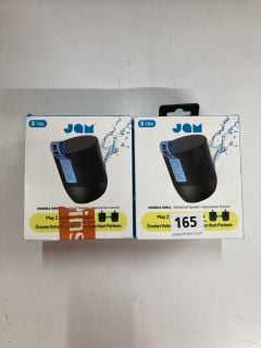 2 X JAM WIRELESS BLUETOOTH SPEAKERS