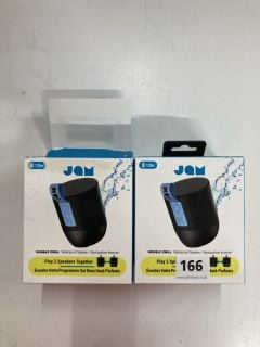 2 X JAM WIRELESS BLUETOOTH SPEAKERS