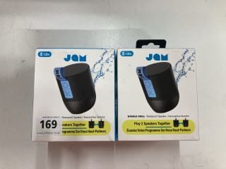 2 X JAM WIRELESS BLUETOOTH SPEAKERS