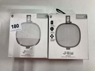 2 X JAM WIRELESS BLUETOOTH SPEAKERS