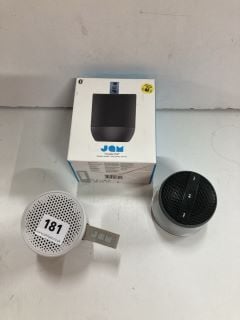 3 X JAM WIRELESS BLUETOOTH SPEAKERS