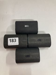 4 X JAM WIRELESS BLUETOOTH SPEAKERS