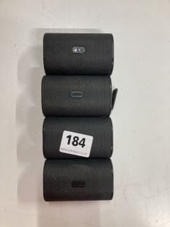 4 X JAM WIRELESS BLUETOOTH SPEAKERS