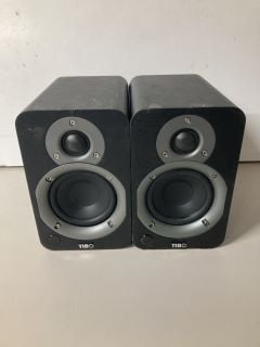 PAIR OF TIBO STEREO SPEAKERS