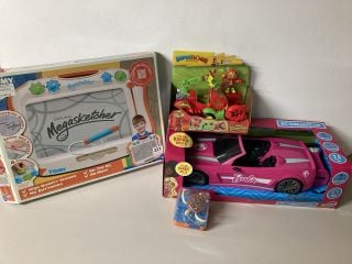 TOYS AND GAMES TO INCLUDE A BARBIE R/C DREAM CAR