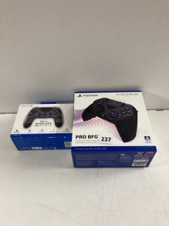 2 X GAMES CONTROLLERS TO INCLUDE PLAYSTATION VICTRIX PRO BFG