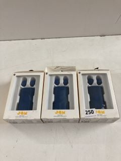 THREE PAIRS OF JAM BLUETOOTH WIRELESS EARBUDS