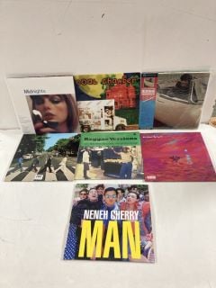 ASSORTED VINYL LPS TO INCLUDE THE BEATLES ABBEY ROAD