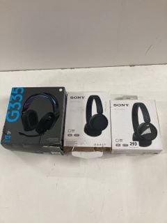 3 X HEADPHONES INC LOGITECH G335