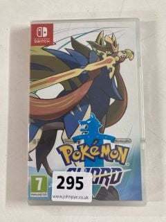 POKÉMON SWORD GAME FOR NINTENDO SWITCH (SEALED)