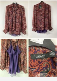 RALPH LAUREN BLOUSE M